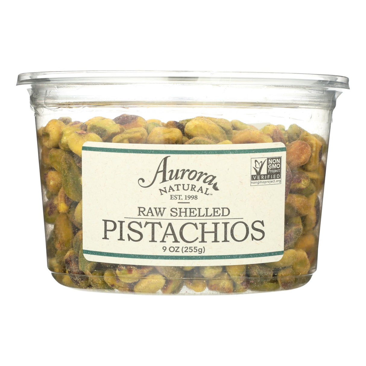 Aurora Natural Products Raw Shelled Pistachios (Pack of 12 - 9 Oz.) - Cozy Farm