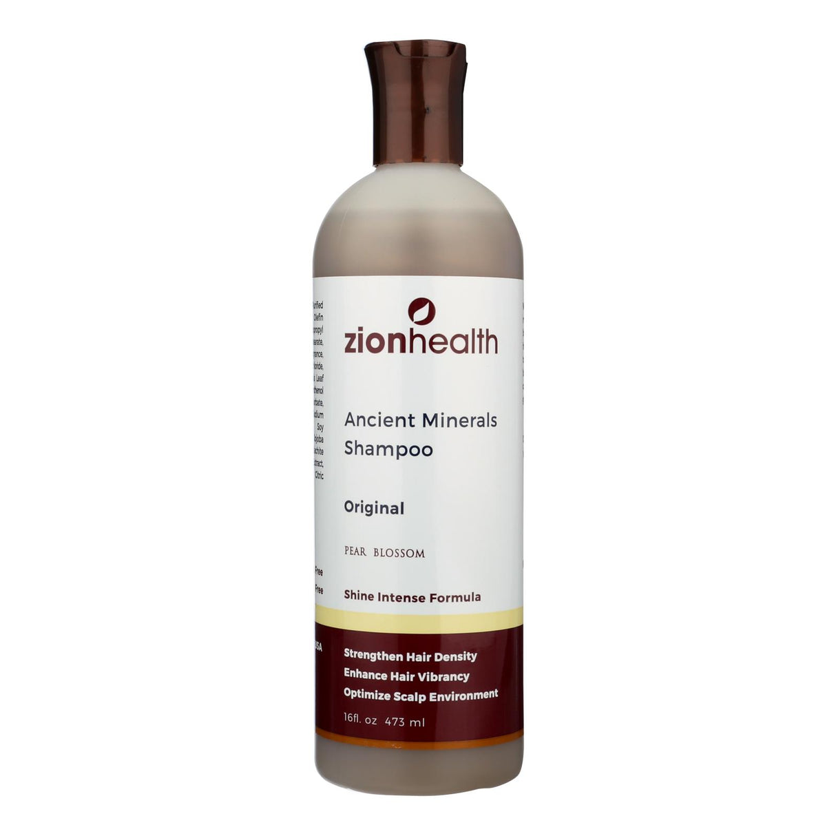 zion Health Adama Clay Minerals Shampoo 16 Fl Oz - Cozy Farm