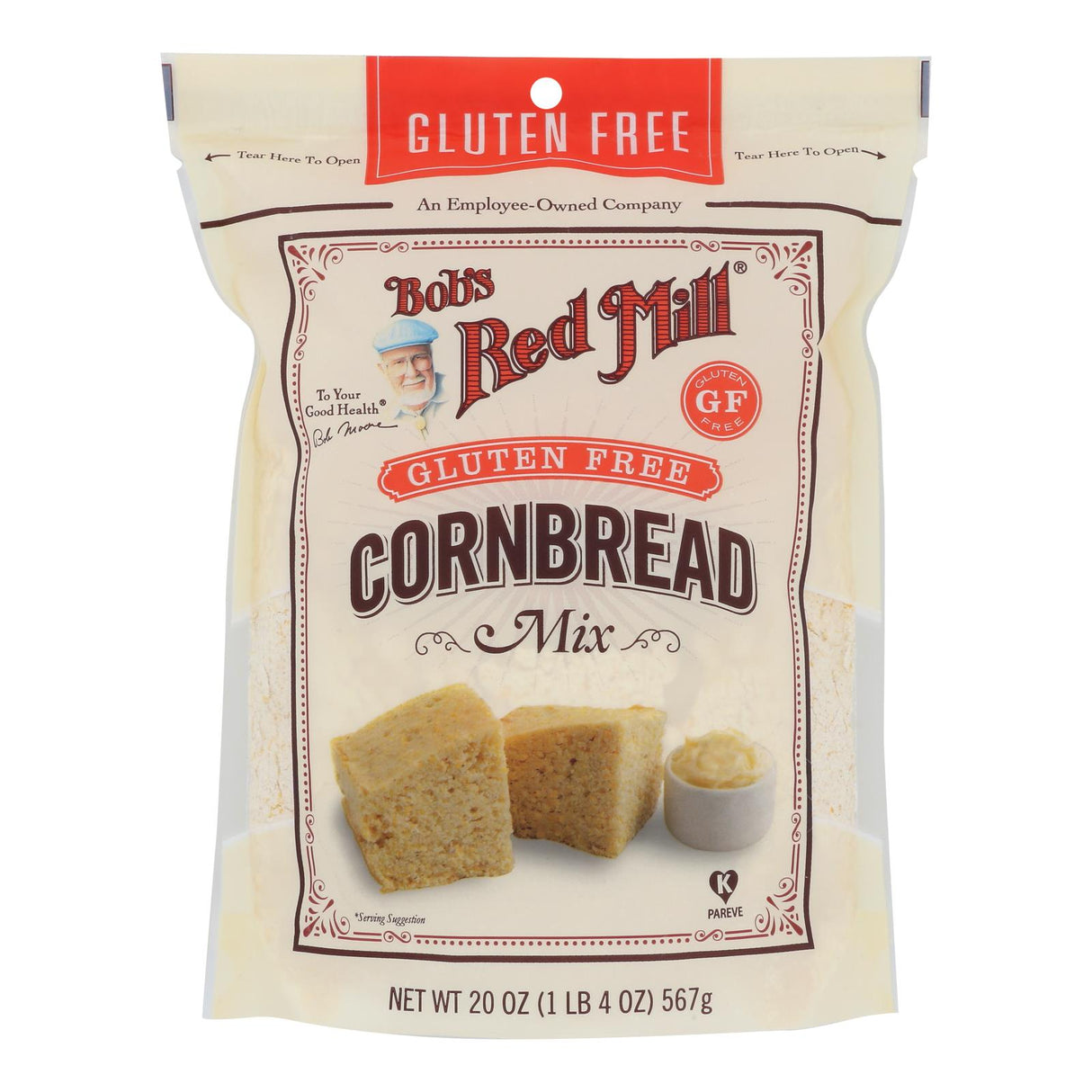 Bob's Red Mill Gluten-Free Cornbread Mix (20 oz, 4 Pack) - Gluten-Free Baking - Cozy Farm