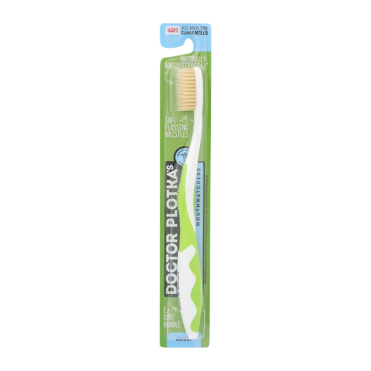 Mouthwatchers Green Toothbrush - Cozy Farm