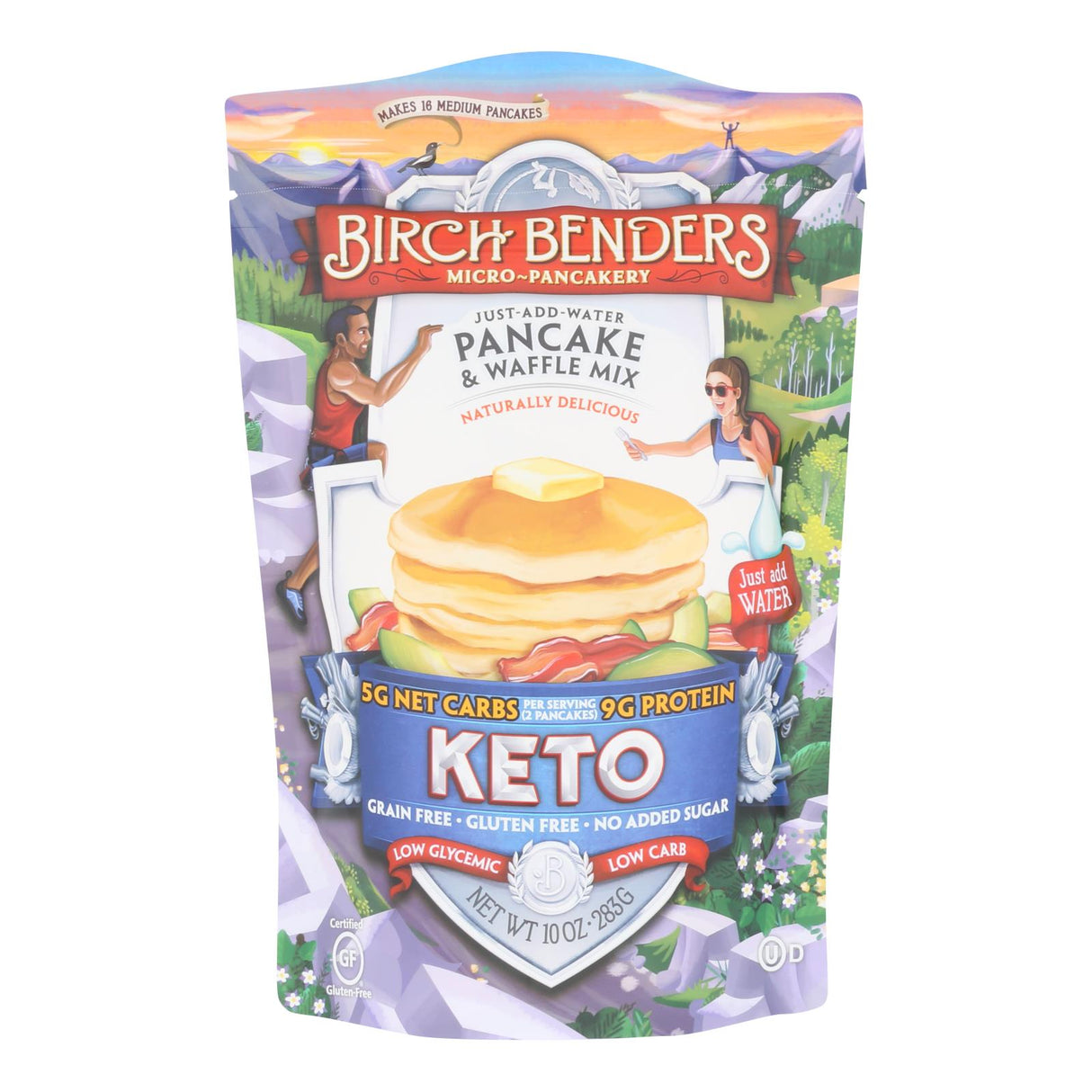 Birch Benders Keto Pancake & Waffle Mix (6-Pack, 10 Oz. Each) - Cozy Farm