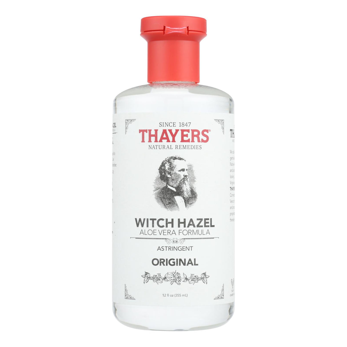 Thayers Witch Hazel with Aloe Vera: 12 Fl Oz, Alcohol-Free, Hydrating, and Calming - Cozy Farm