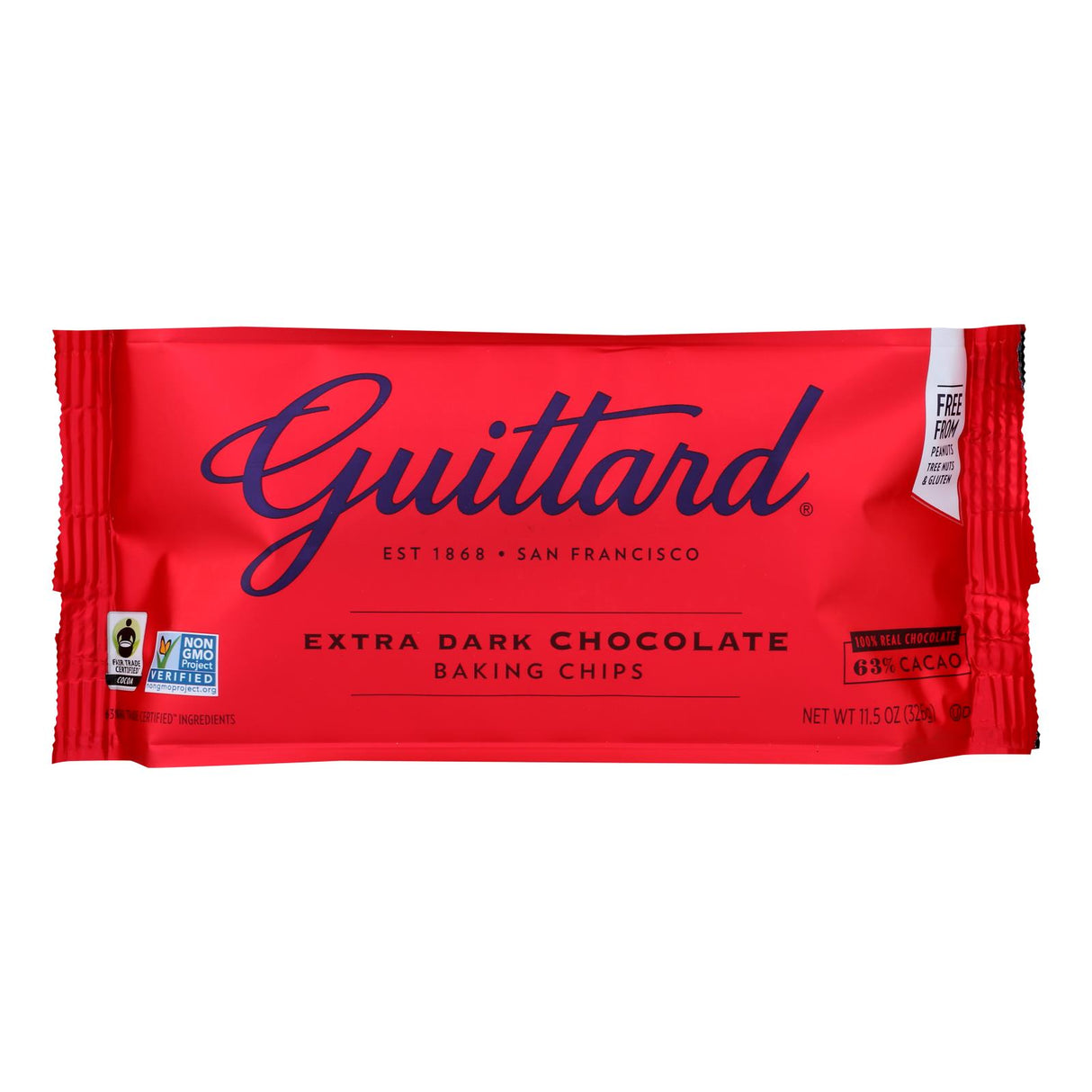 Guittard Extra Dark Chocolate Chips (12 Pack x 11.5 Oz.) - Cozy Farm