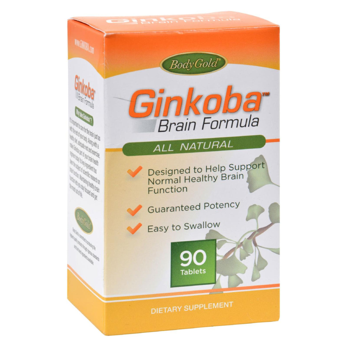 Ginsana Ginkoba Memory Support Supplement, 90 Tablets - Cozy Farm