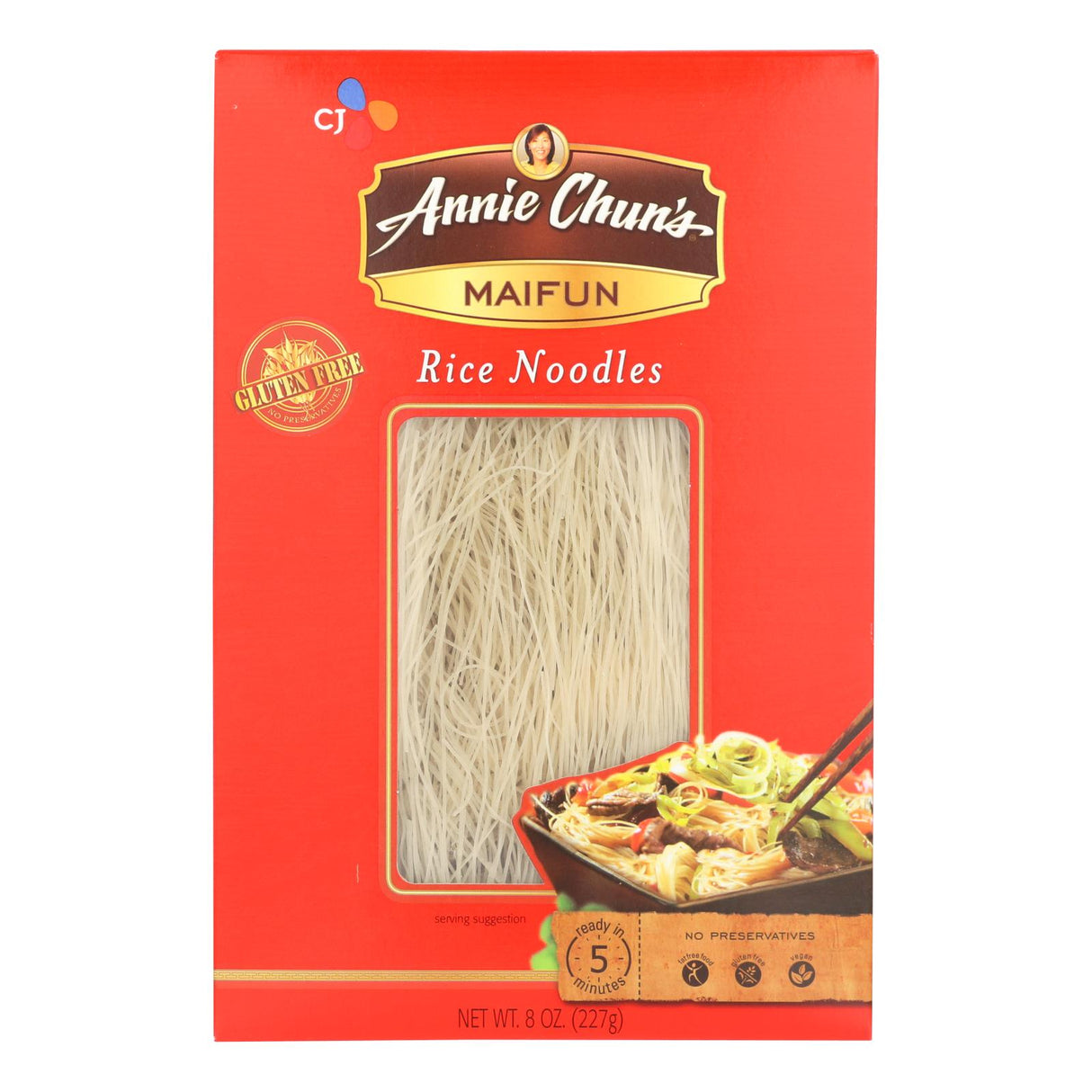 Annie Chun's Maifun Rice Noodles (Pack of 6 - 8 Oz.) - Cozy Farm