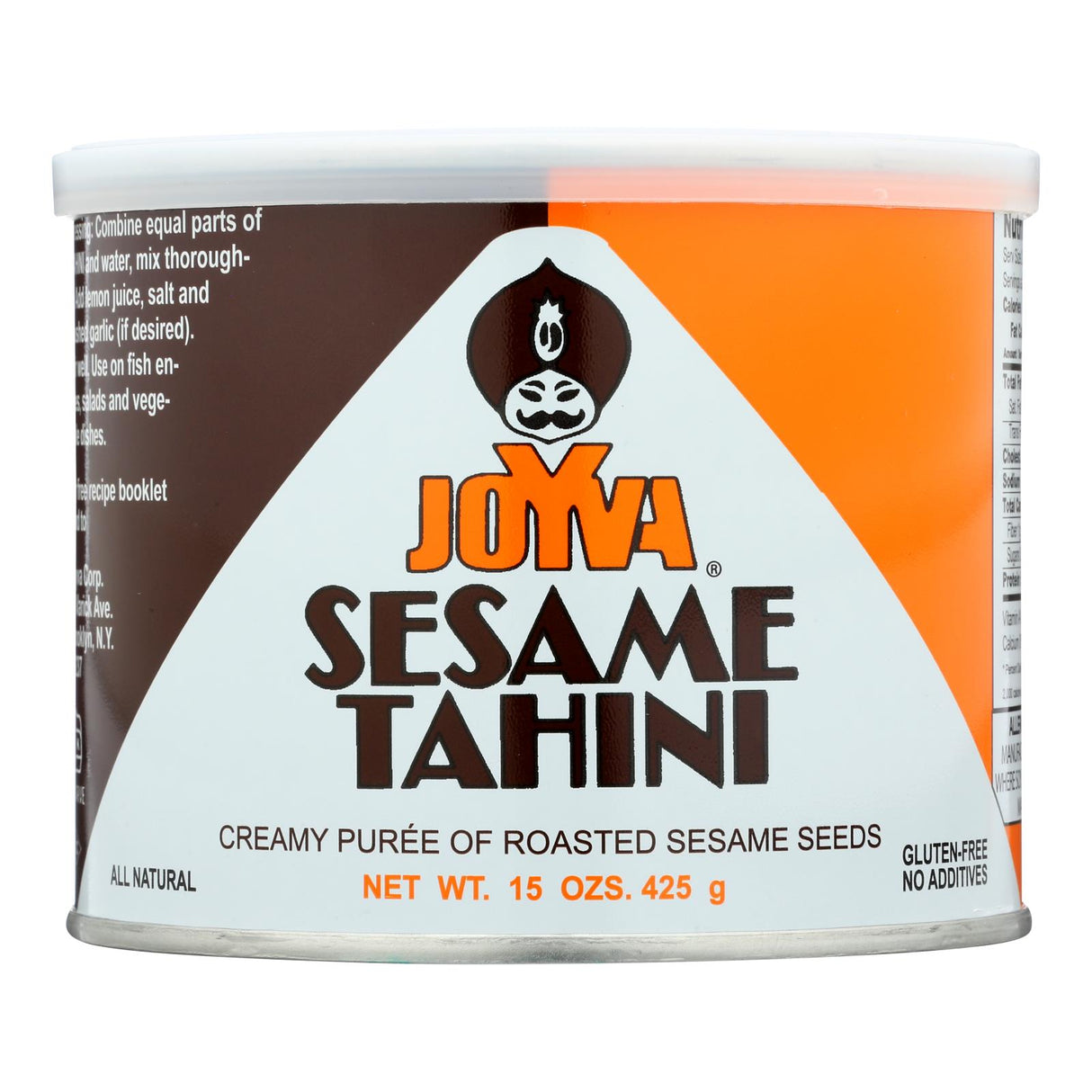 Joyva Roasted Sesame Tahini, Pack of 12 - Rich, Creamy, 15 Oz - Cozy Farm