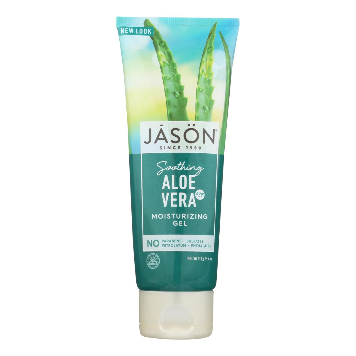 Jason Soothing 98% Aloe Vera Moisturizing Gel (4 Oz.) - Cozy Farm