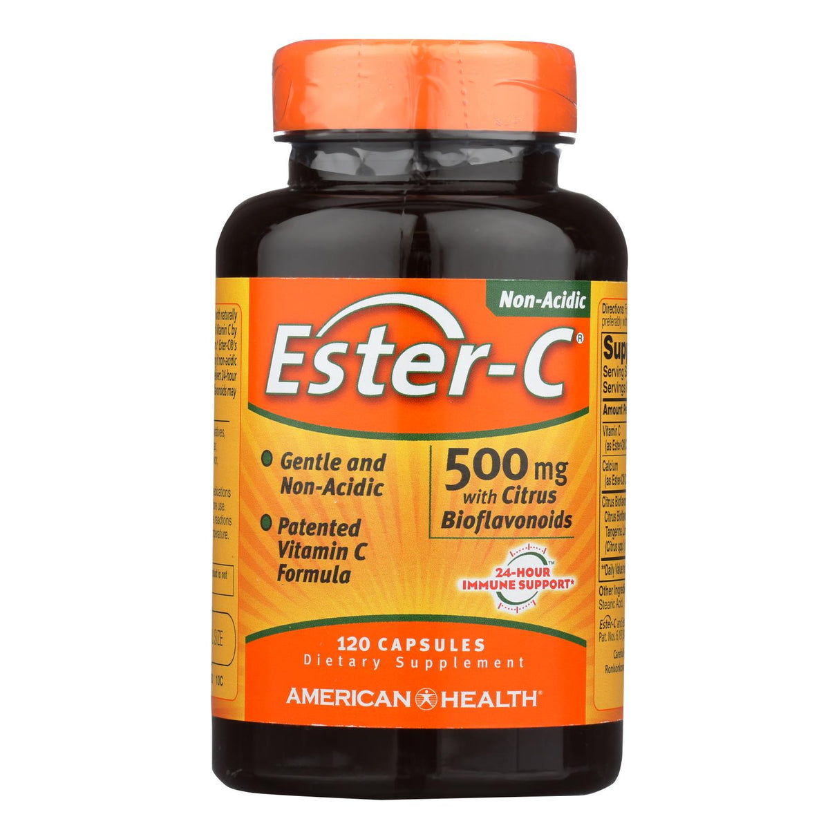 American Health Ester-C with Citrus Bioflavonoids - 500 mg, 120 Capsules - Cozy Farm