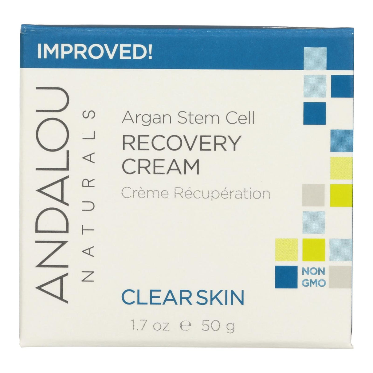 Andalou Naturals Clarifying Clear Overnight Recovery Cream (1.7 Fl Oz) - Cozy Farm