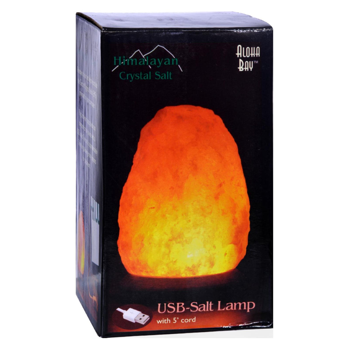 Himalayan Pink Salt Lamp with Dimmer Switch and USB Cable - Cozy Farm