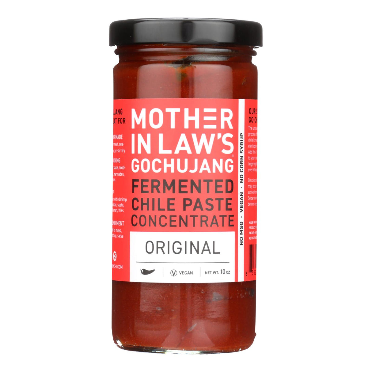 Mother-in-Law's Kimchi Fermented Chile Paste (Pack of 6 - 10 oz.) - Cozy Farm