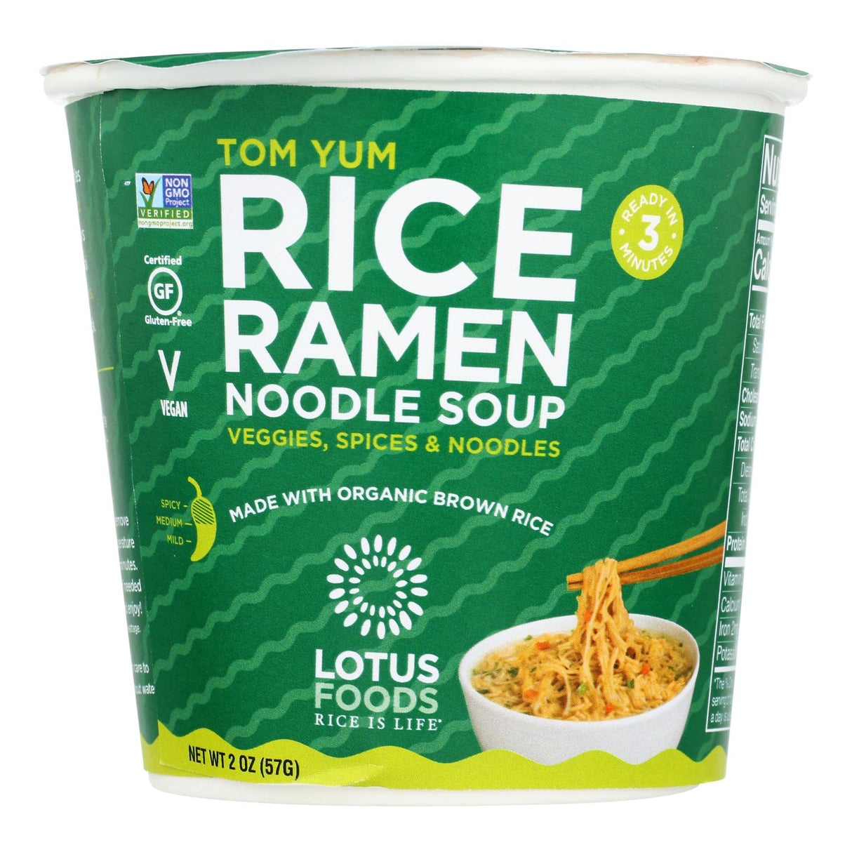 Lotus Foods Organic Rice Ramen Noodle Soup (6 Pack, 2 Oz. Each) - Cozy Farm
