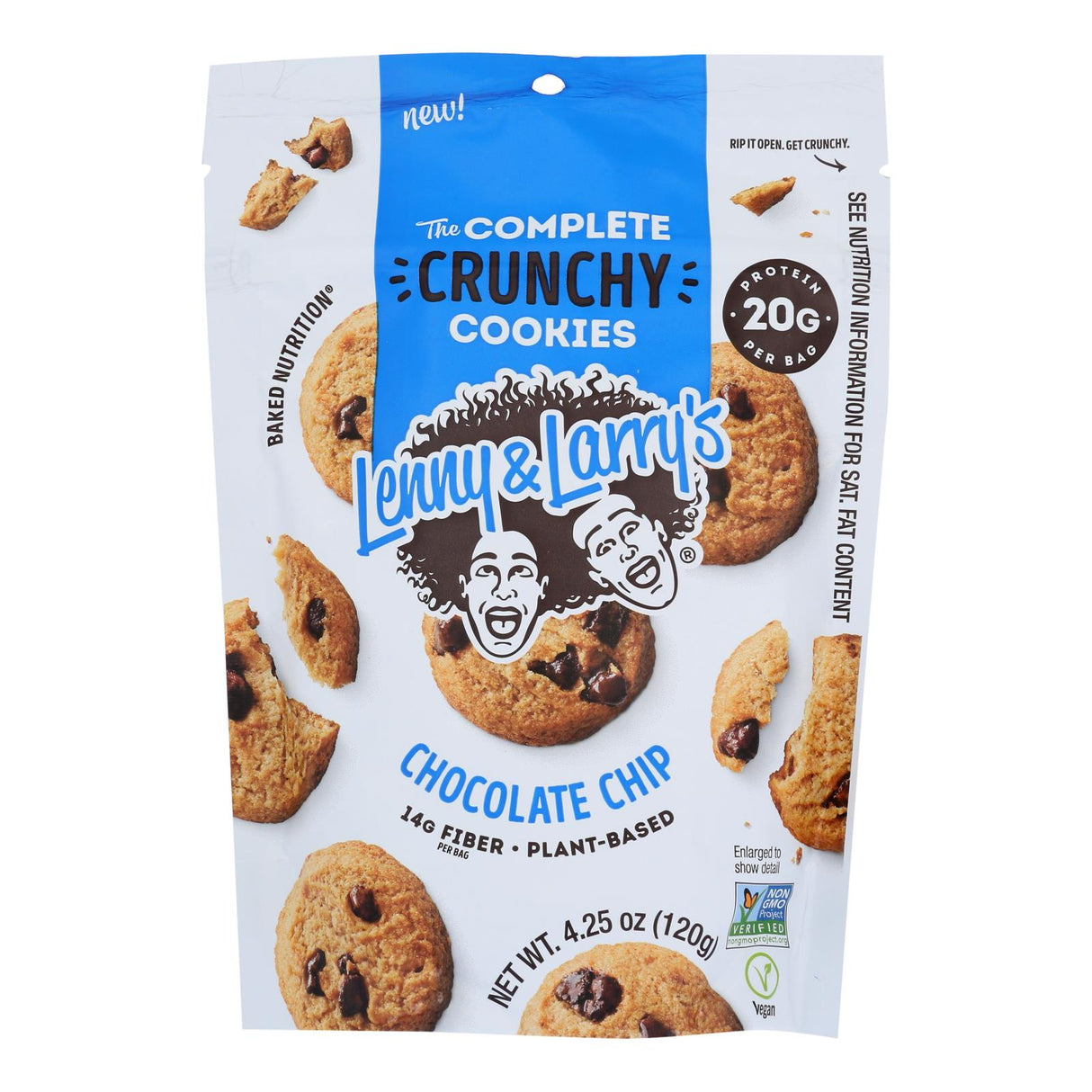 Lenny & Larry's The Complete Crunchy Cookies, 4.25 Oz. 6-Pack - Cozy Farm