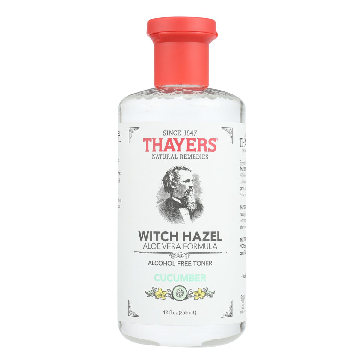 Thayers Witch Hazel Toner with Aloe Vera and Cucumber - 12 Fl Oz - Cozy Farm