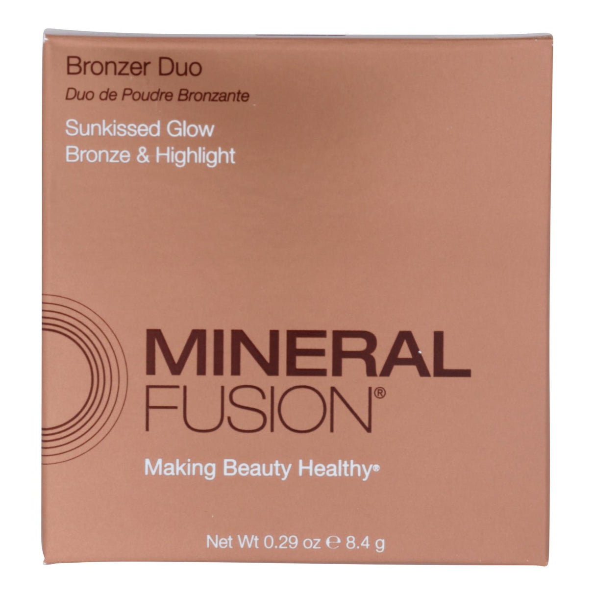 Mineral Fusion Luster Bronzer Duo, 0.29 oz - Cozy Farm