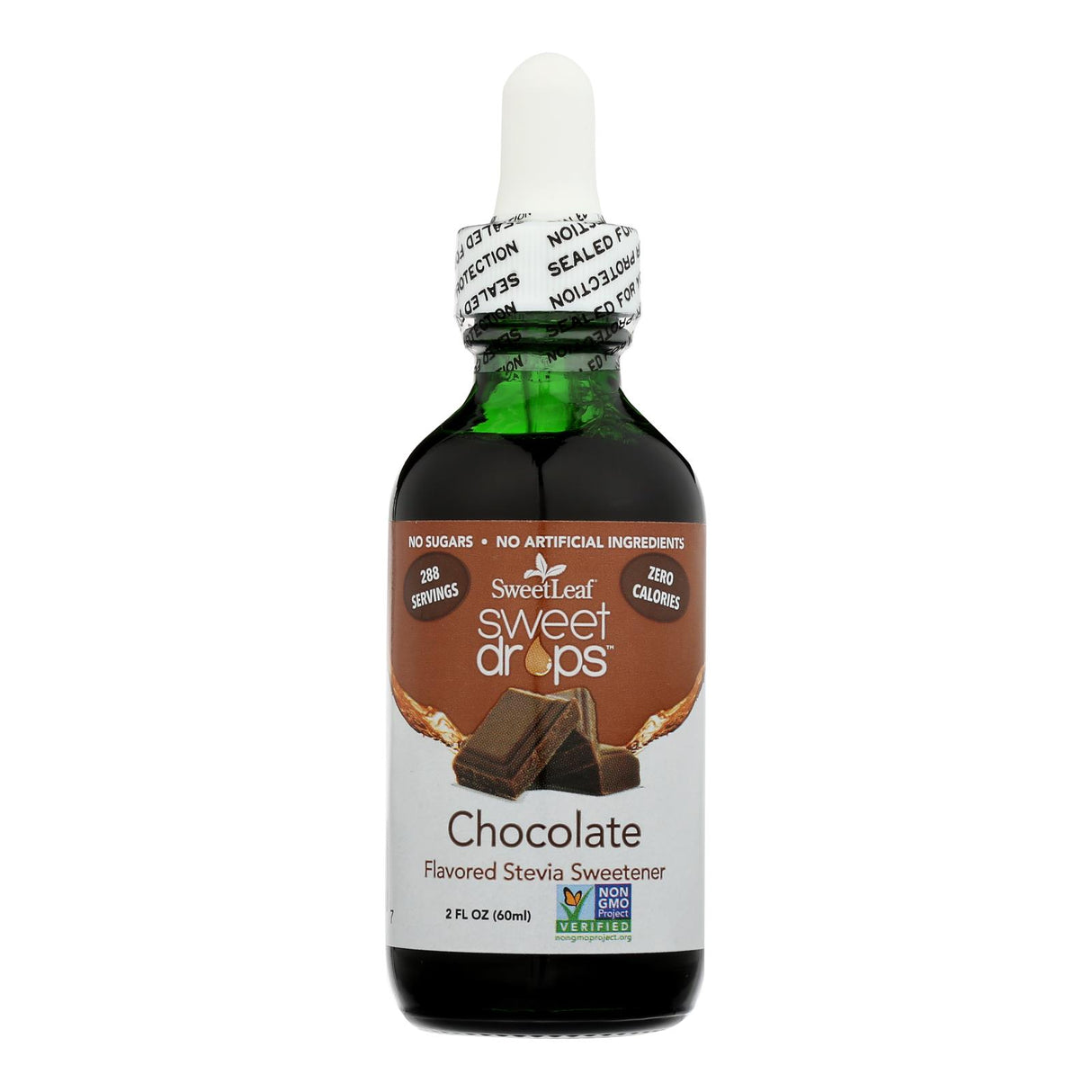 Sweet Leaf Sweet Drops Zero Calorie Liquid Sweetener, Chocolate Flavor - 2 Fl Oz - Cozy Farm
