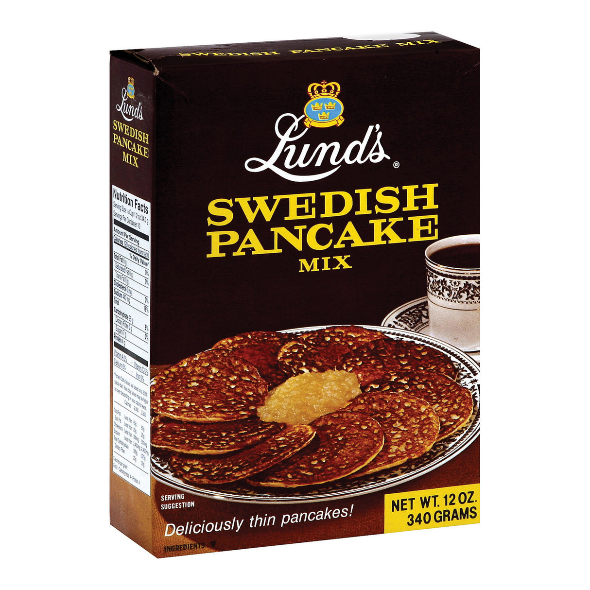 Lund's Authentic Swedish Pancake Mix (12 x 12 Oz.) - Cozy Farm