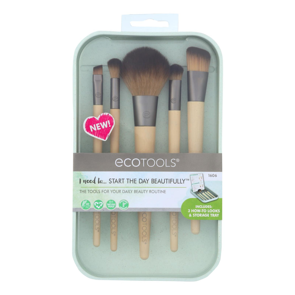 EcoTools Start the Day Beautifully Kit - Case of 2 - Cozy Farm