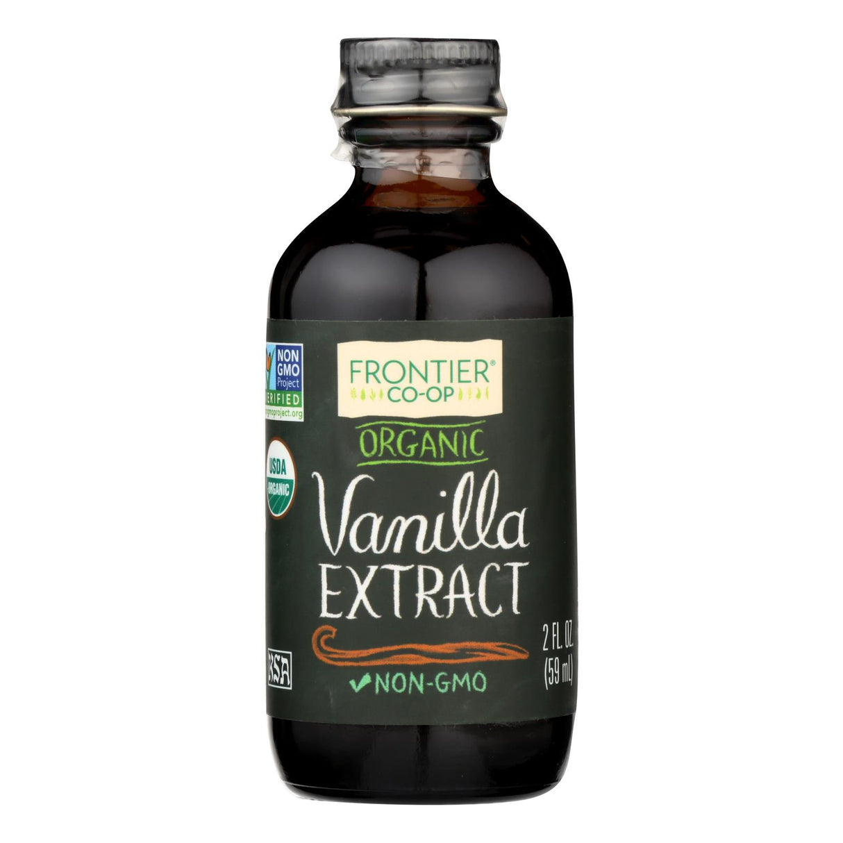 Frontier Herb - Organic Premium Vanilla Extract (2 Oz.) - Cozy Farm