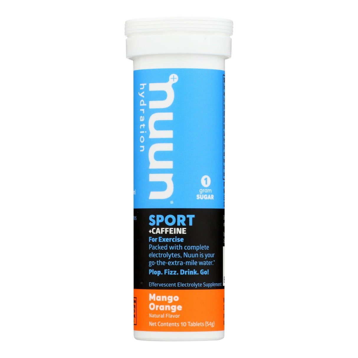 Nuun Hydration Energy - Mango Orange Tablets (Pack of 8) - Cozy Farm