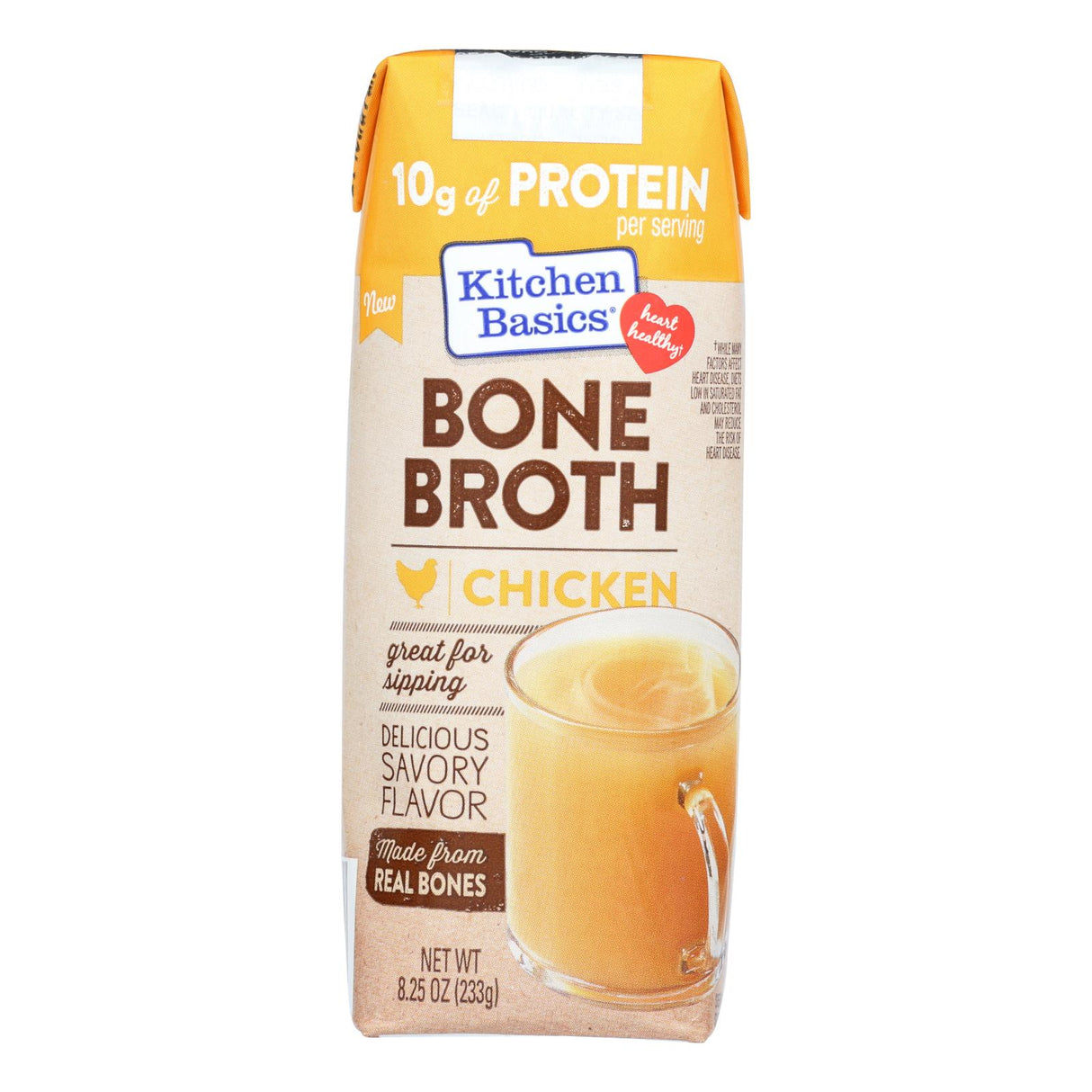 Kitchen Basics Chicken Bone Broth 12 Pack, 8.25 Fl Oz Each - Cozy Farm