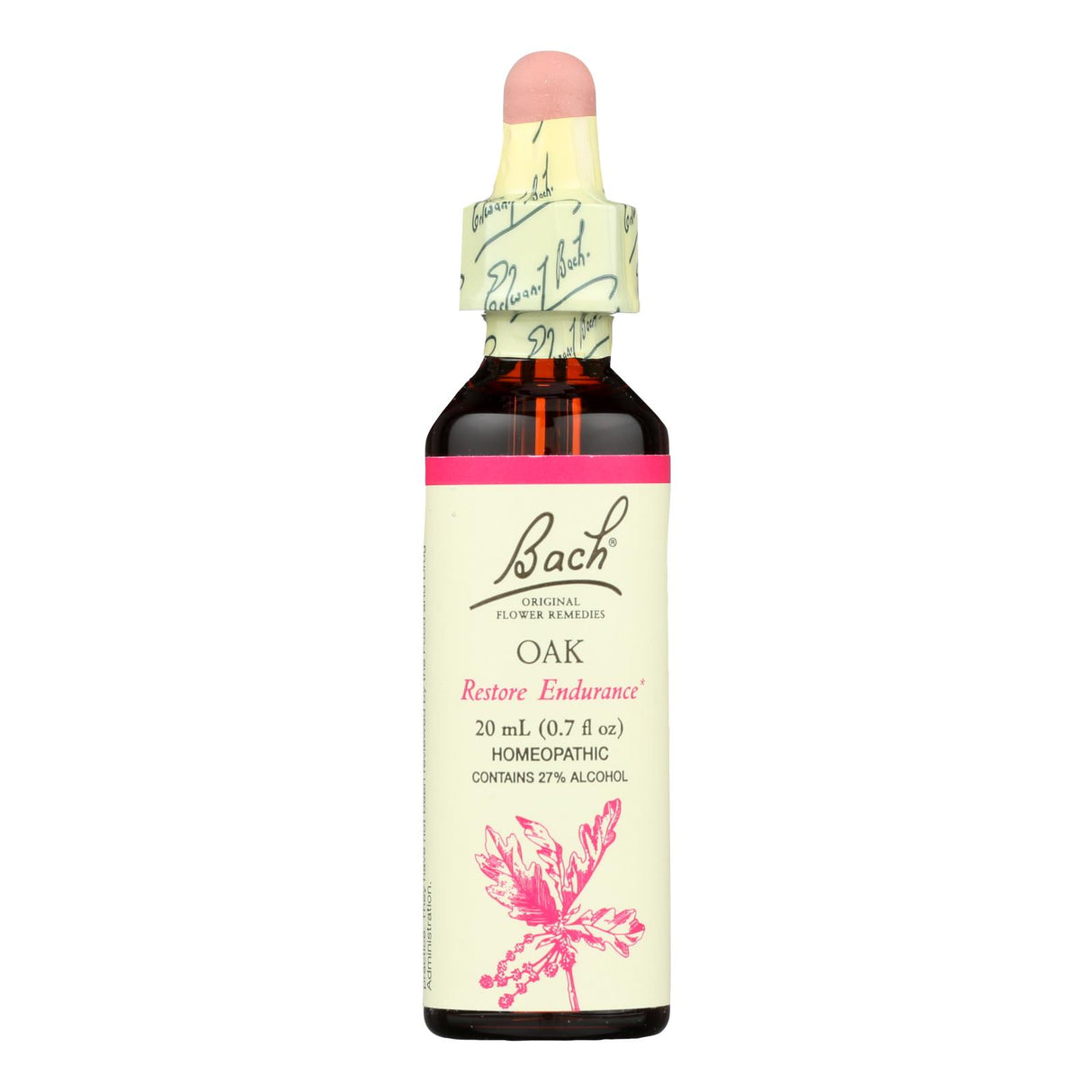 Bach Flower Remedies Oak Essence - 0.7 Fl Oz - Cozy Farm