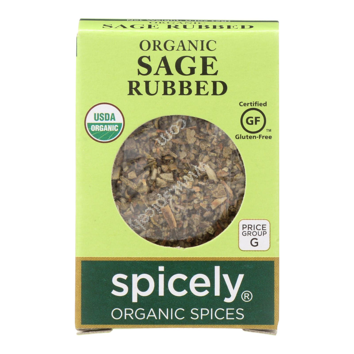Spicely Organics Organic Sage Rubbed - Cozy Farm