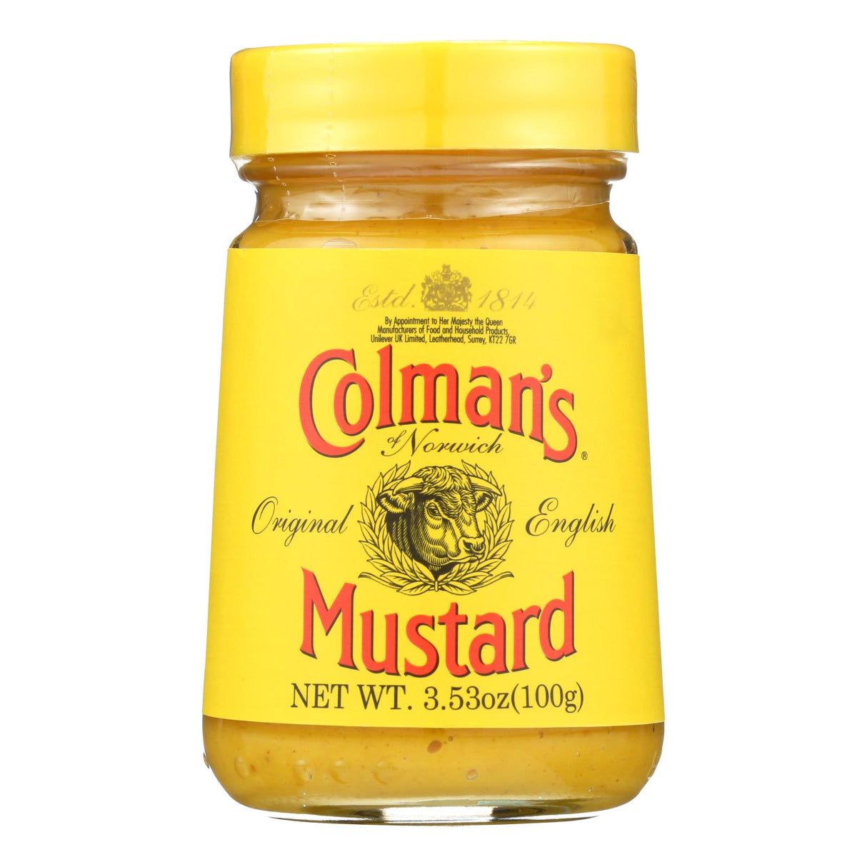 Colman's Original English Mustard, 8 Pack of 3.53 Oz. Jars - Cozy Farm