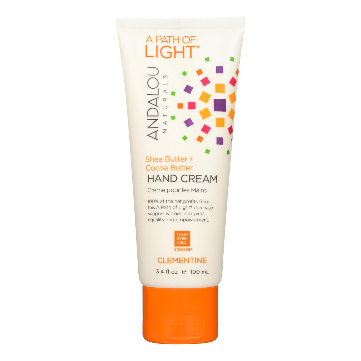 Andalou Naturals Shea Butter + Sea Buckthorn Clementine Hand Cream (Pack of 3) - 3.4 Oz. - Cozy Farm