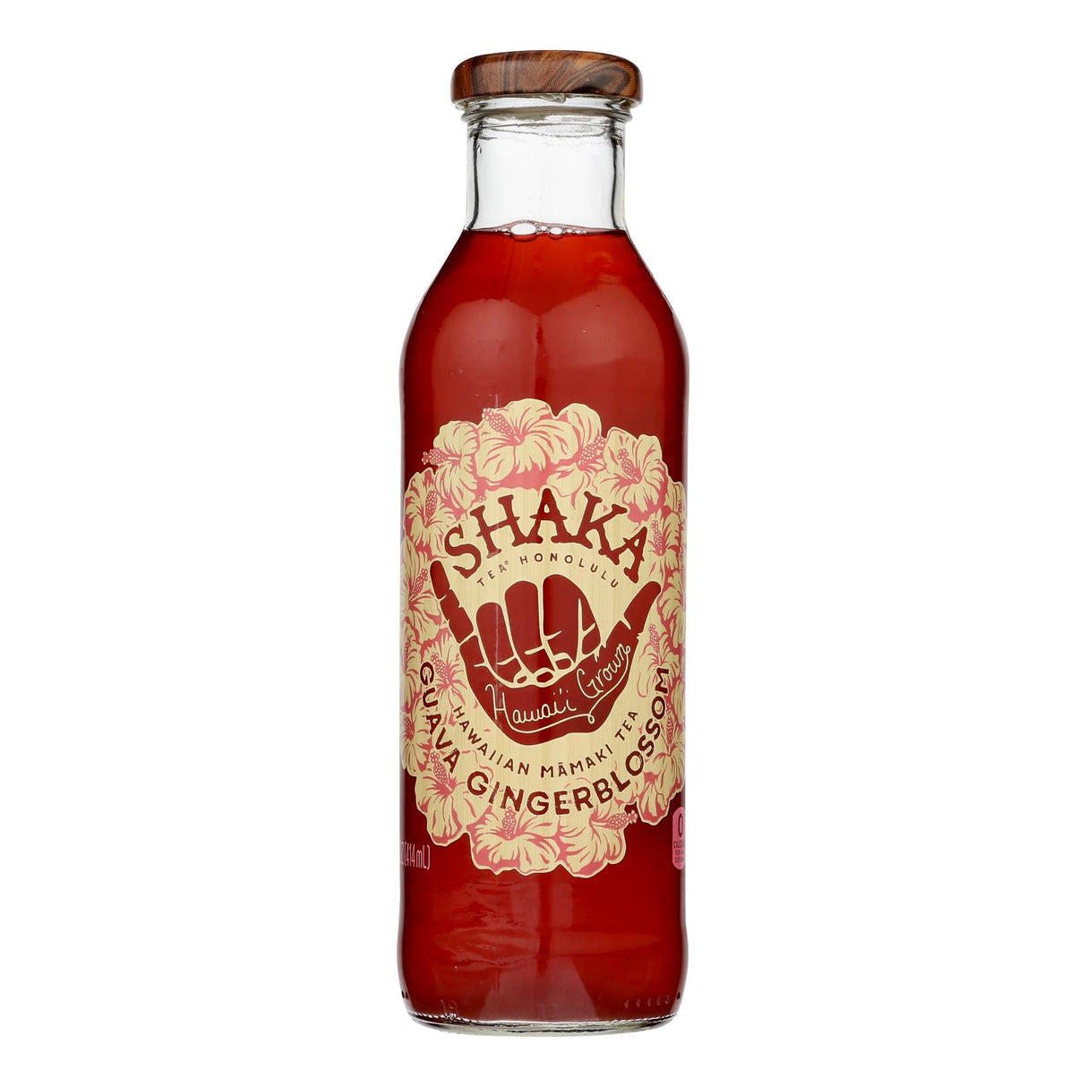Shaka Tea - Guava Gingerblossom (Pack of 12, 14 Fl Oz) - Cozy Farm