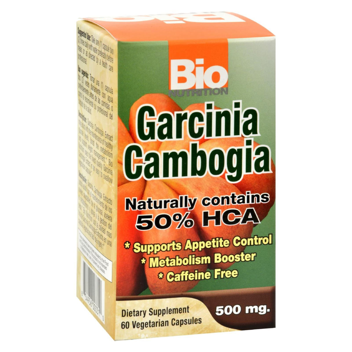 Bio Nutrition Garcinia Cambogia 500mg (60 Capsules) - Weight Management Supplement - Cozy Farm