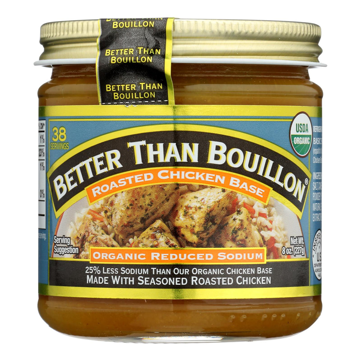 Better Than Bouillon Roast Chicken Base, 8 Oz. (Pack of 6) - Cozy Farm