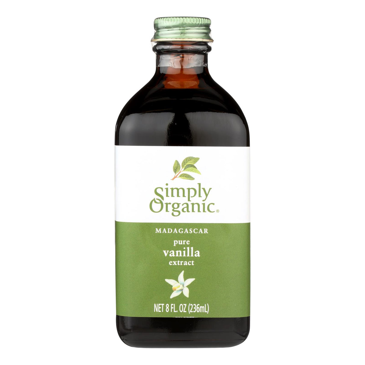 Simply Organic 8 Fl Oz Pure Vanilla Extract (Pack of 6) - Cozy Farm