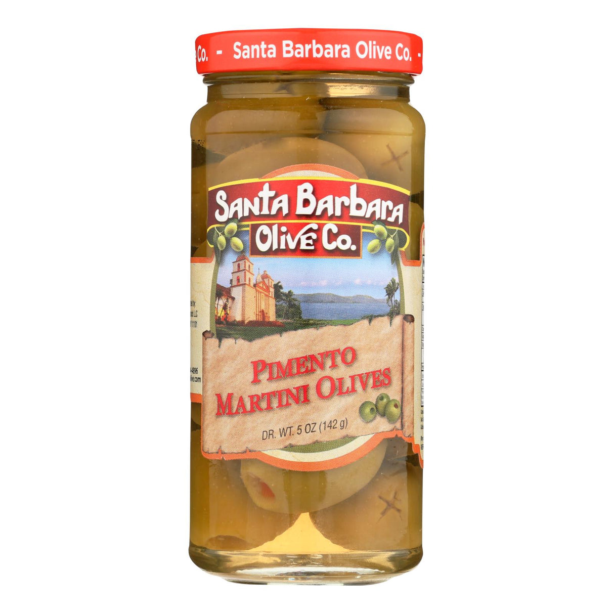 Santa Barbara Olives - Martini Style 5 Oz. (Pack of 6) - Cozy Farm