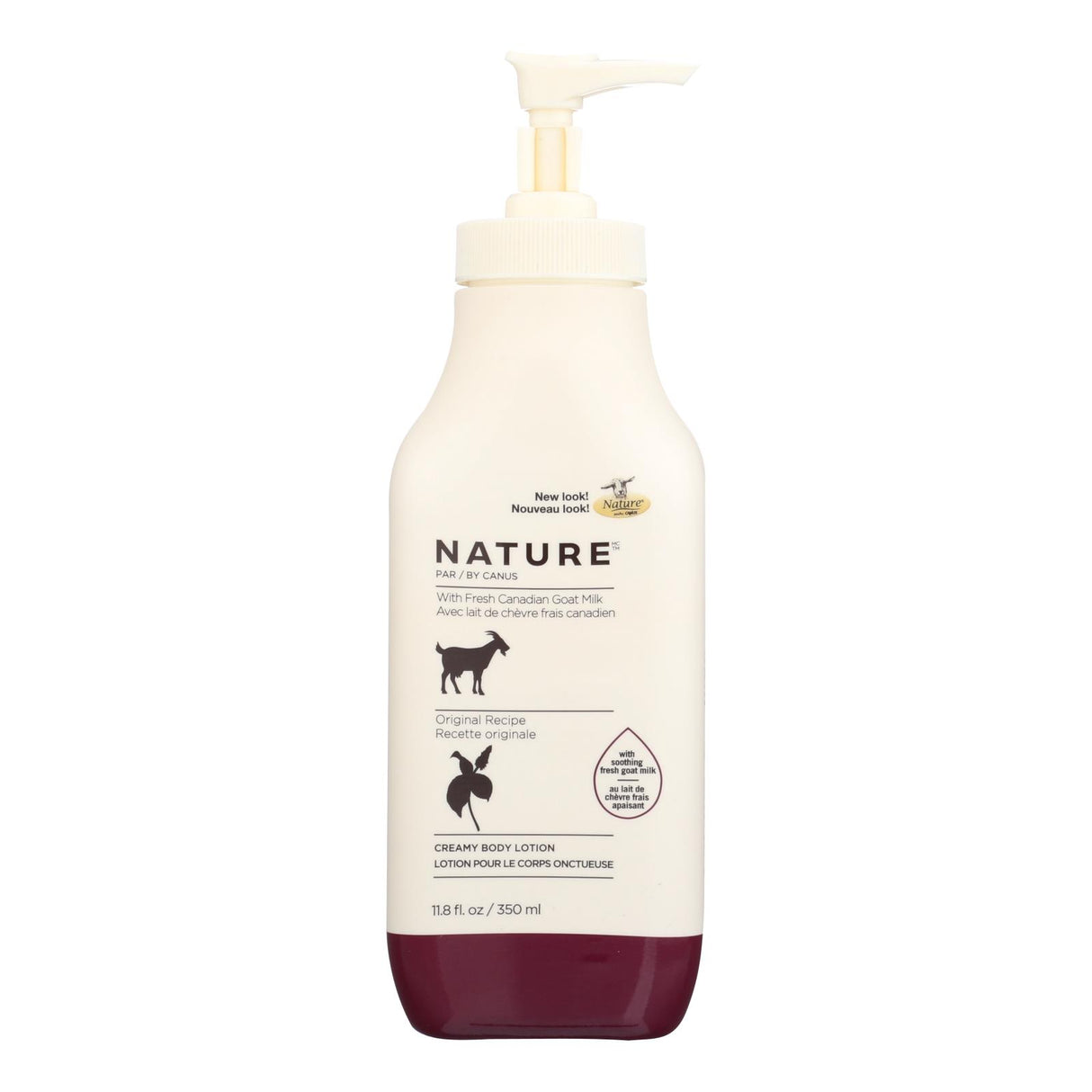 Nature By Canus 11.8 Oz Goats Milk Lotion - Original Formula - Cozy Farm