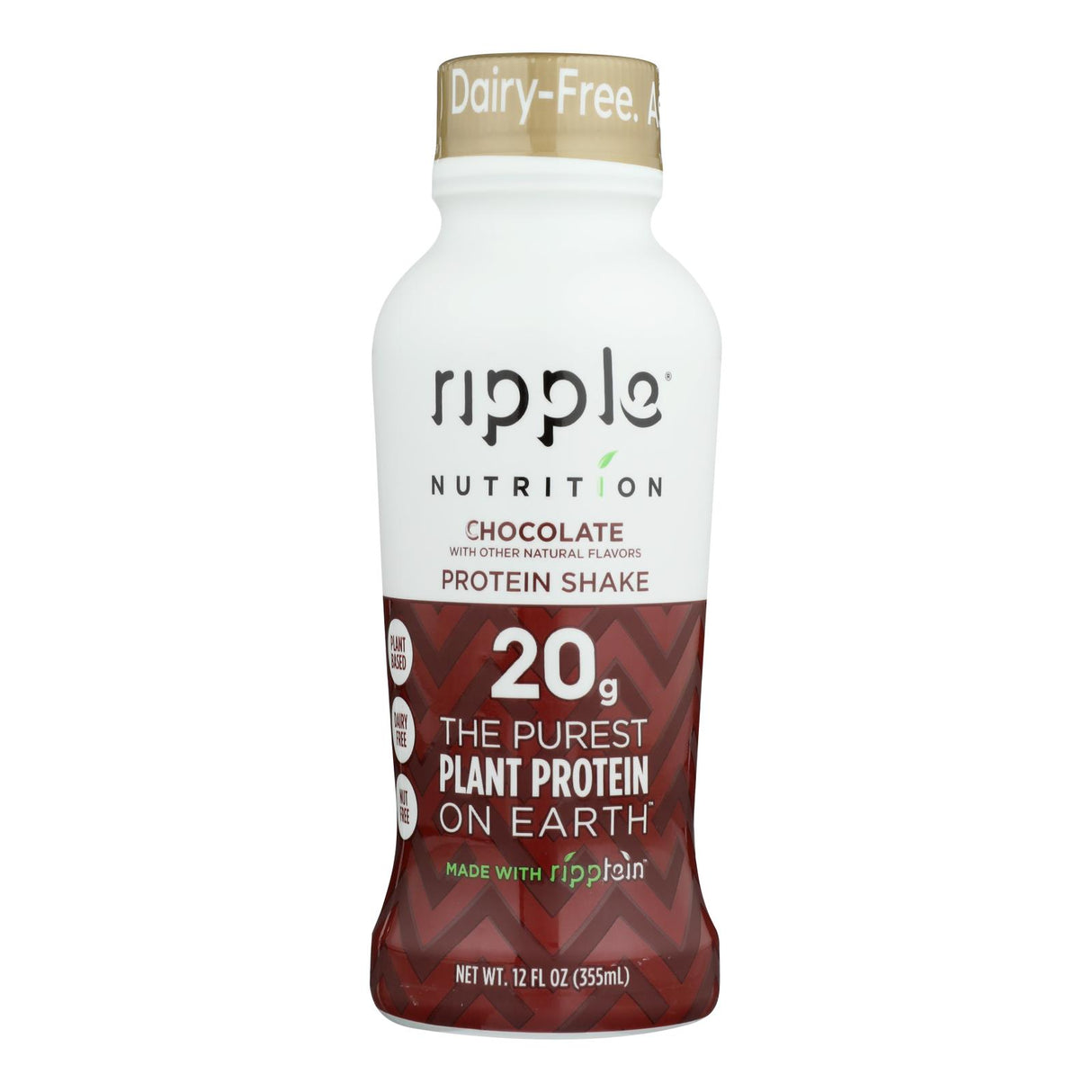 Ripple Chocolate Shake 12 - 12 fl. oz. Ready-to-Drink - Cozy Farm