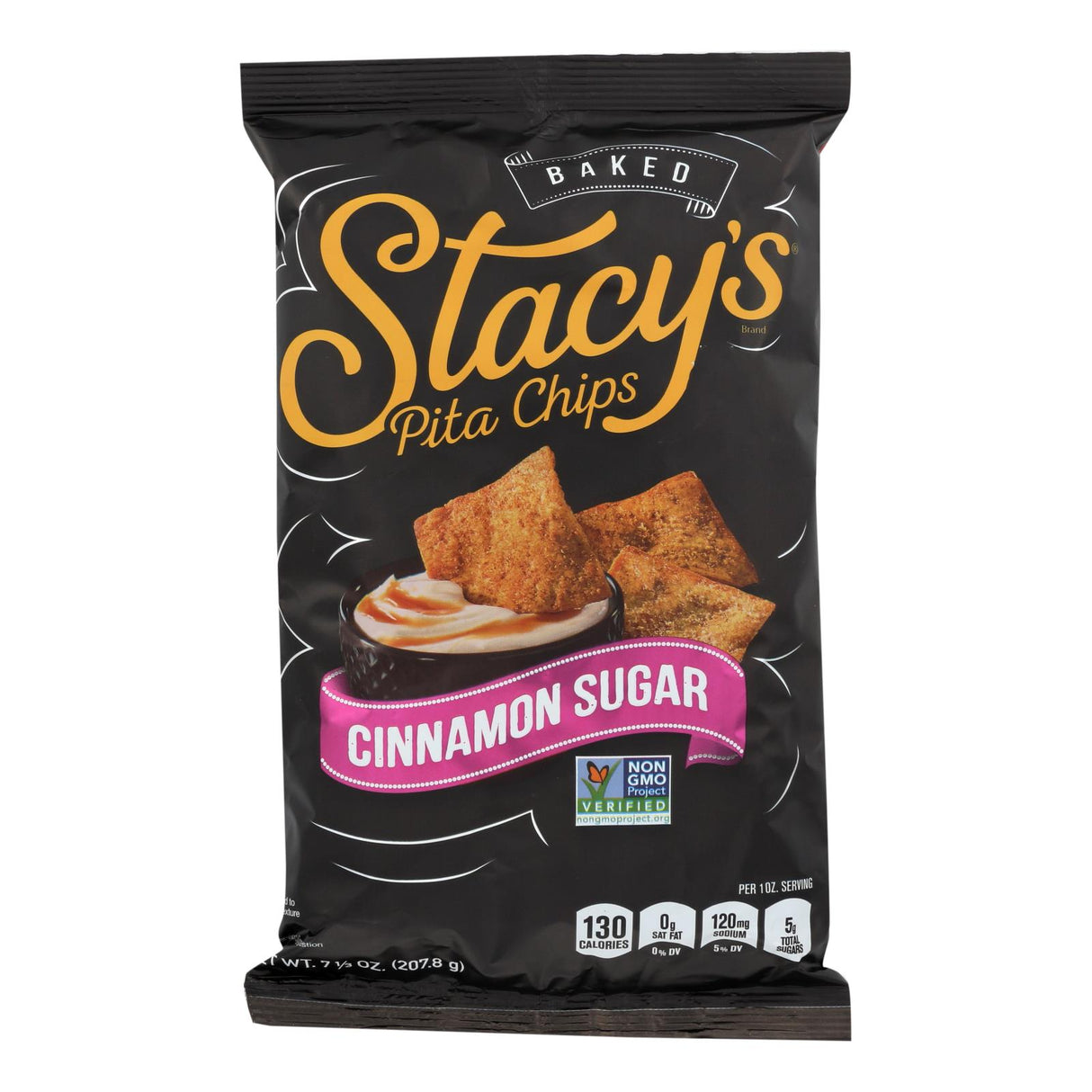 Stacy's Cinnamon Sugar Pita Chips (12 Pack) - 7.33 Oz. - Cozy Farm