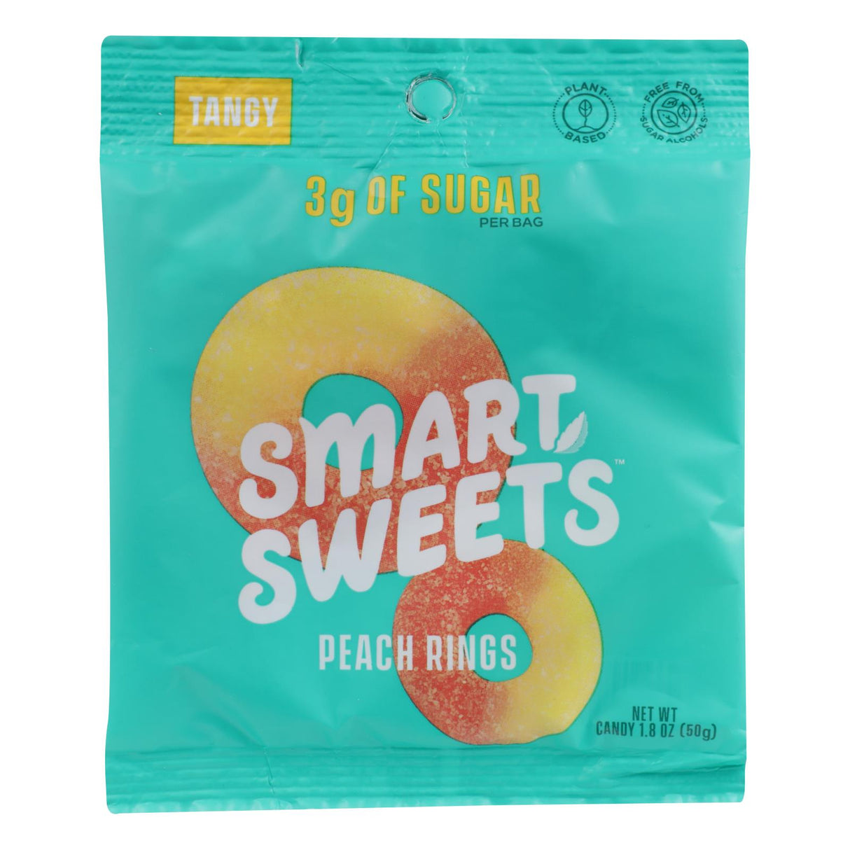 Smartsweets Gummy Peach Rings, 1.8 Oz. (Pack of 12) - Cozy Farm