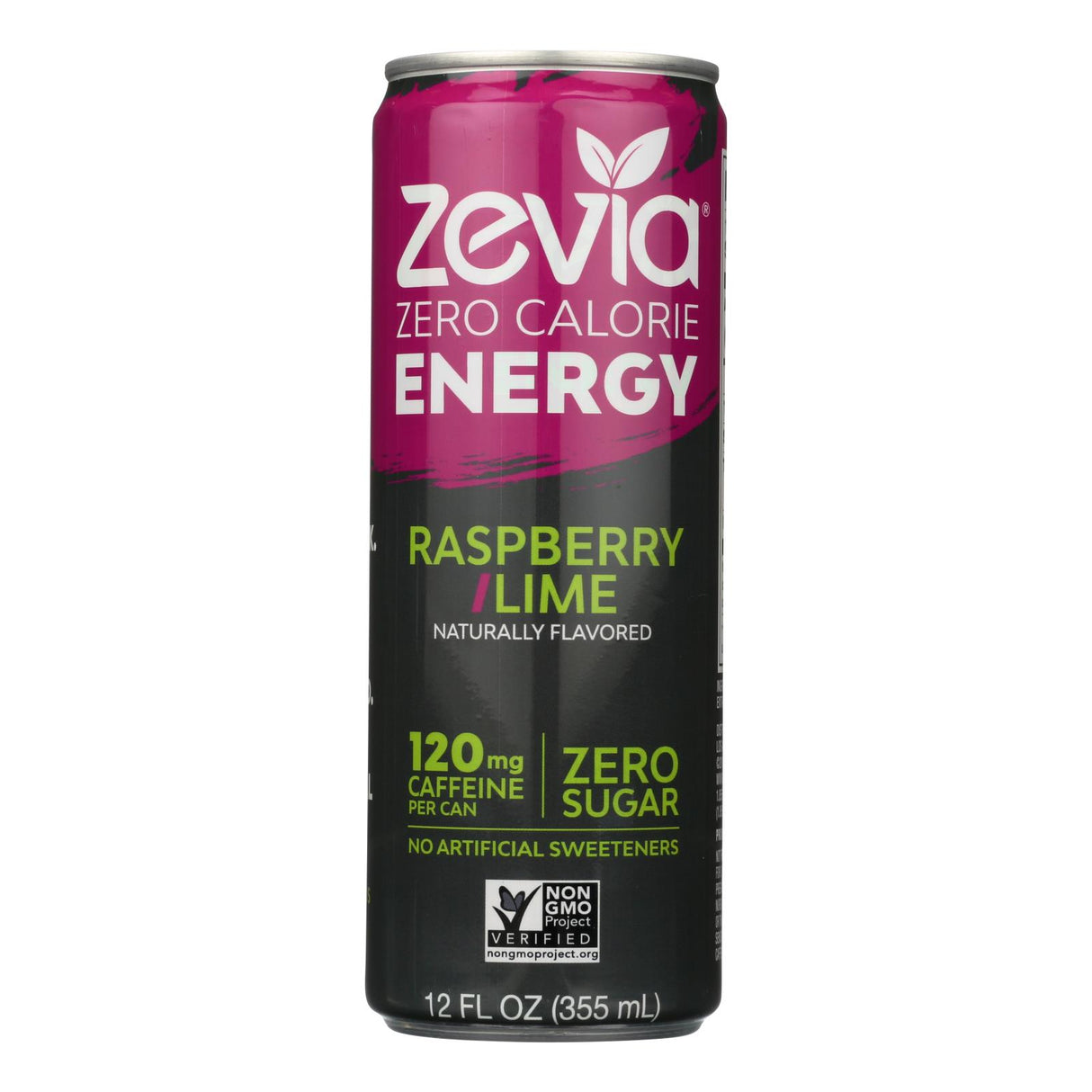 Zevia Zero Calorie Energy Drink, Raspberry Lime, 12 Fl Oz (Pack of 12) - Cozy Farm