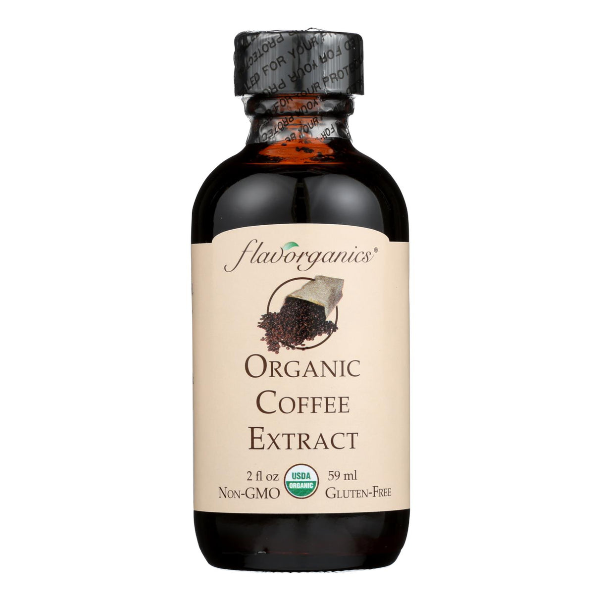 Organic Coffee Extract by Flavorganics (2 Fl. Oz.) - Cozy Farm