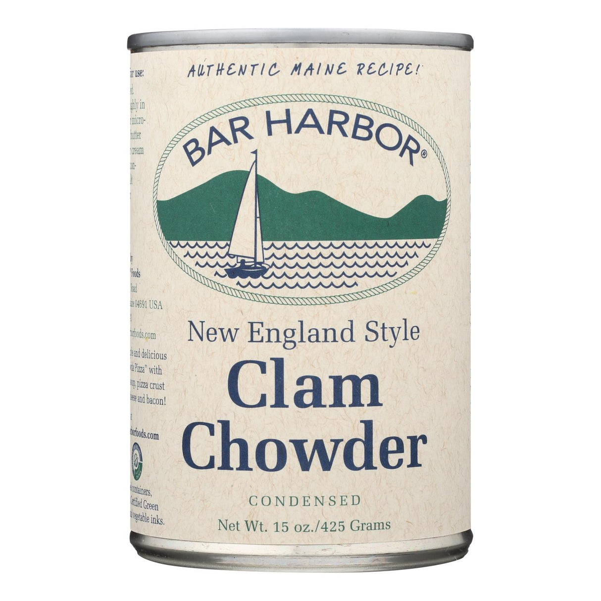 Bar Harbor Rich & Creamy New England Clam Chowder, 15 Oz (Pack of 6) - Cozy Farm