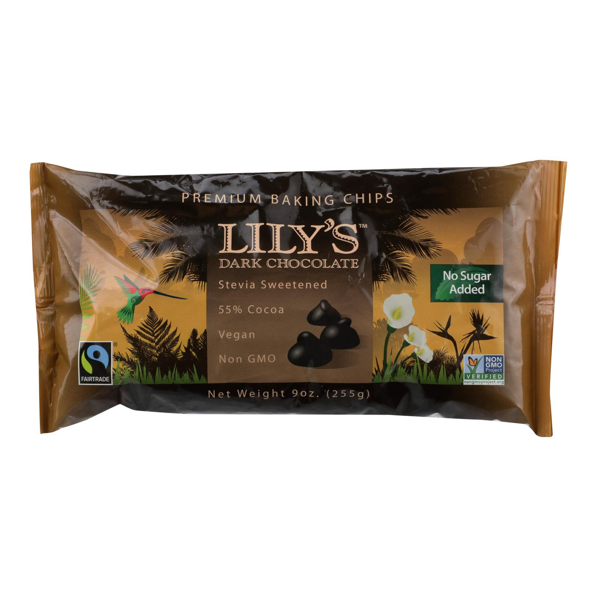 Lily's Sweets Premium Dark Chocolate (Pack of 12 - 9 Oz.) - Cozy Farm