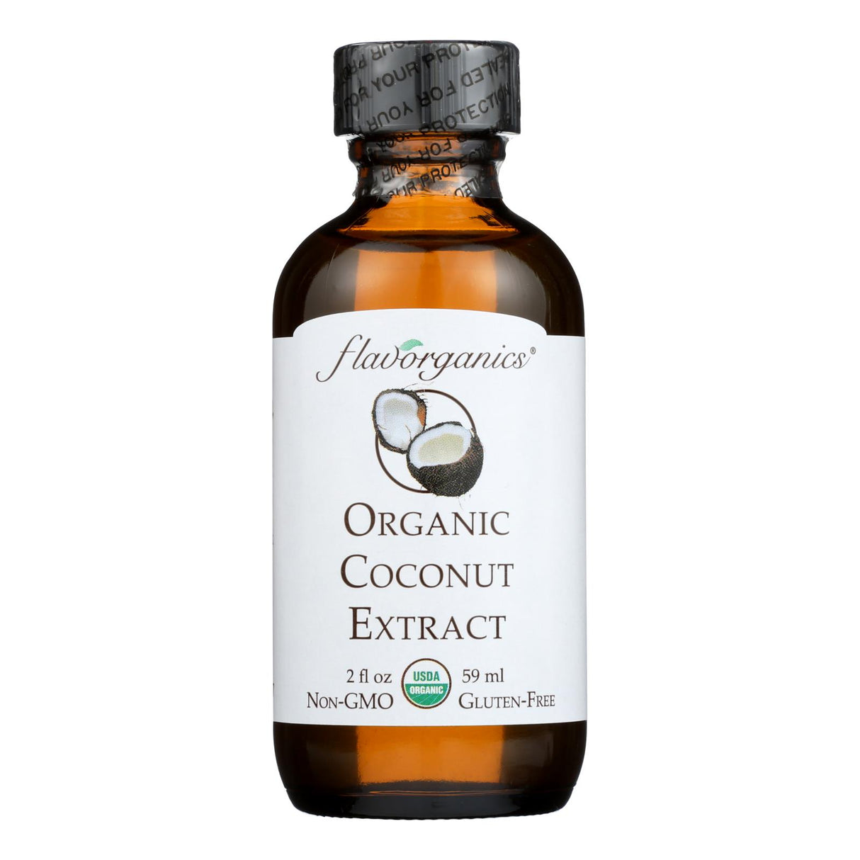 Flavorganics Organic Coconut Extract, 2 oz - Cozy Farm