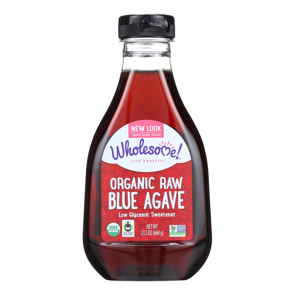 Wholesome Sweeteners Organic Raw Blue Agave, 23.5 Oz (Pack of 6) - Cozy Farm