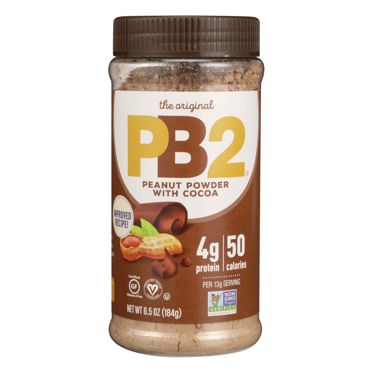 PB2 Premium Chocolate (Pack of 6 - 6.5 Oz Powders) - Cozy Farm