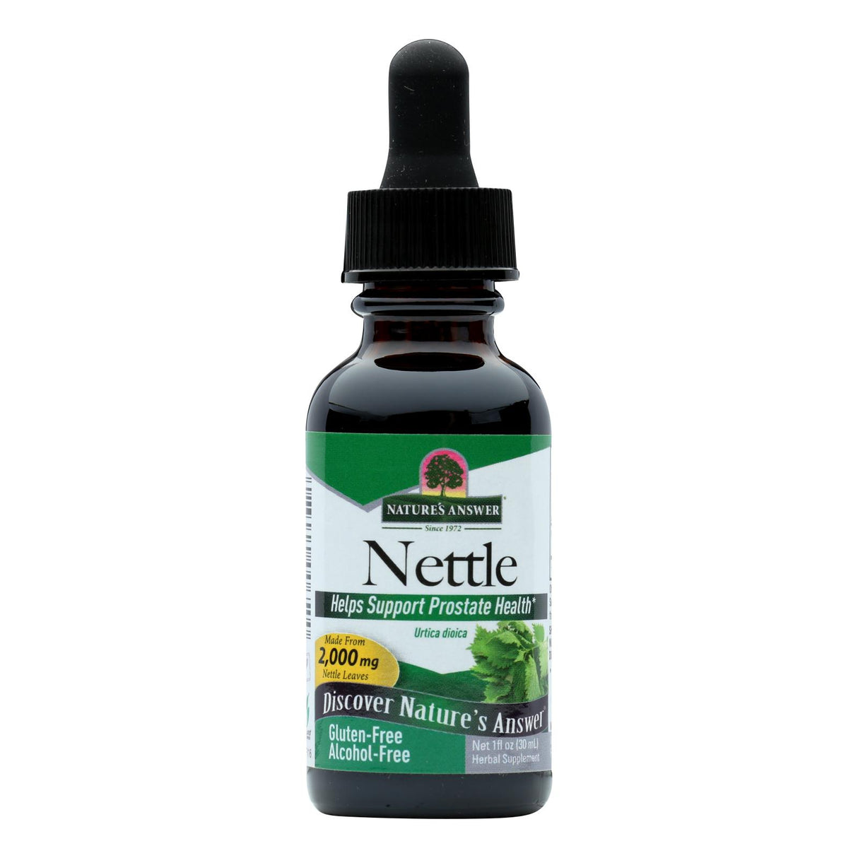 Nature's Answer Alcohol-Free Nettle Leaf Extract (1 Fl Oz) - Cozy Farm