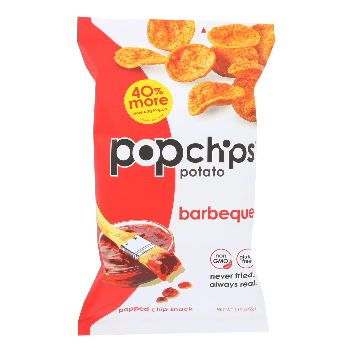 Popchips BBQ Potato Chips (12 x 5 Oz.) - Cozy Farm