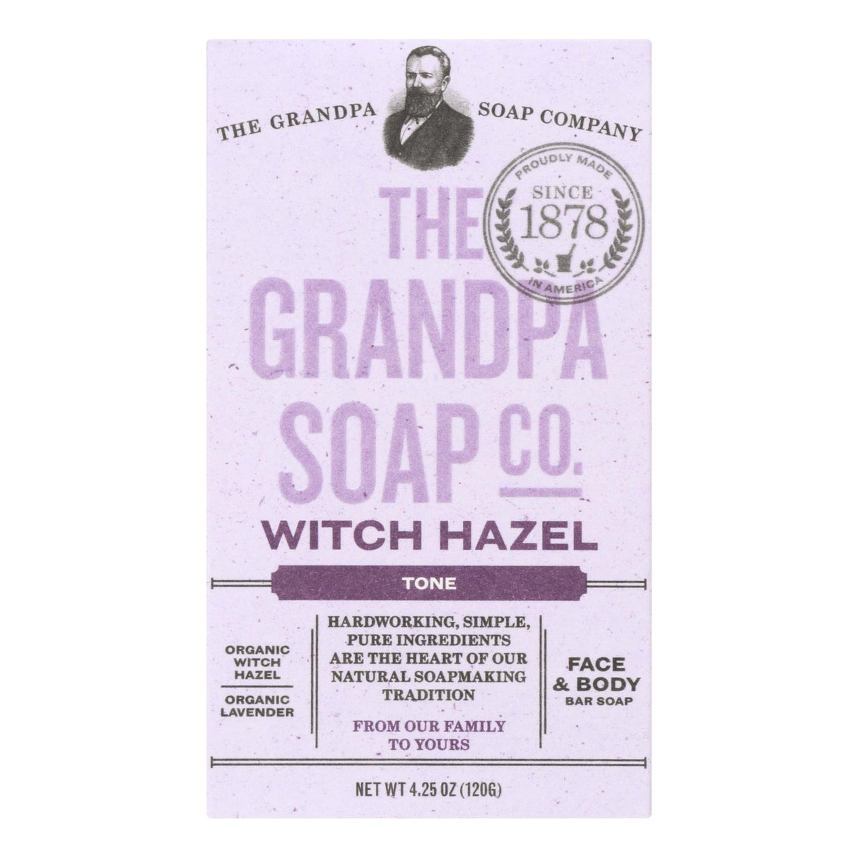 Grandpa's Witch Hazel Soap 4.25 Oz - Cozy Farm