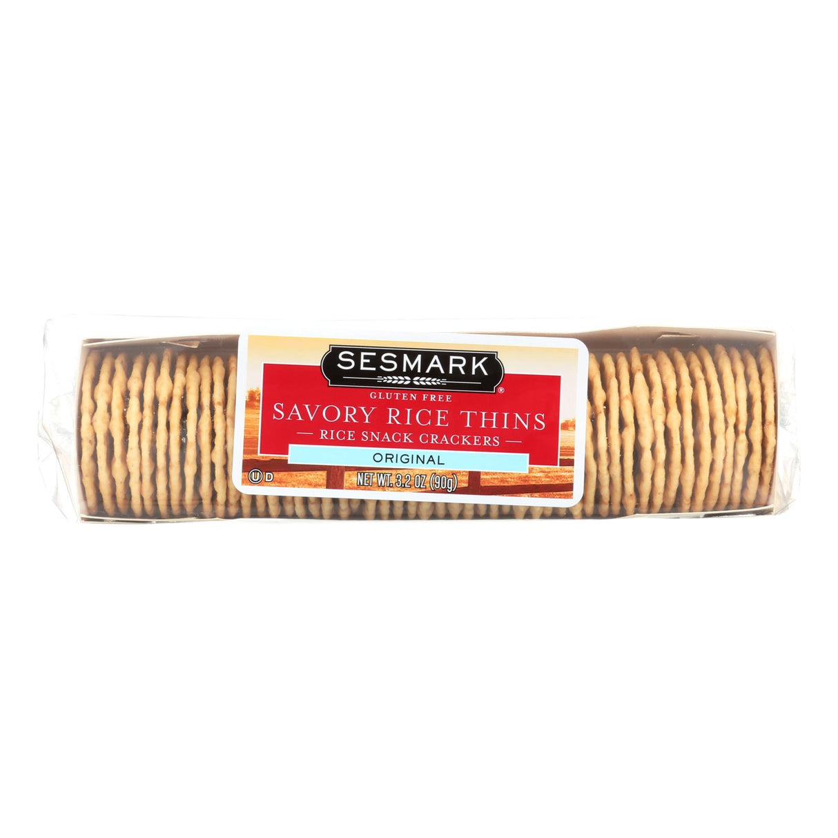 Sesmark Foods Savory Rice Thins (Pack of 12) - Original - 3.2 oz - Cozy Farm