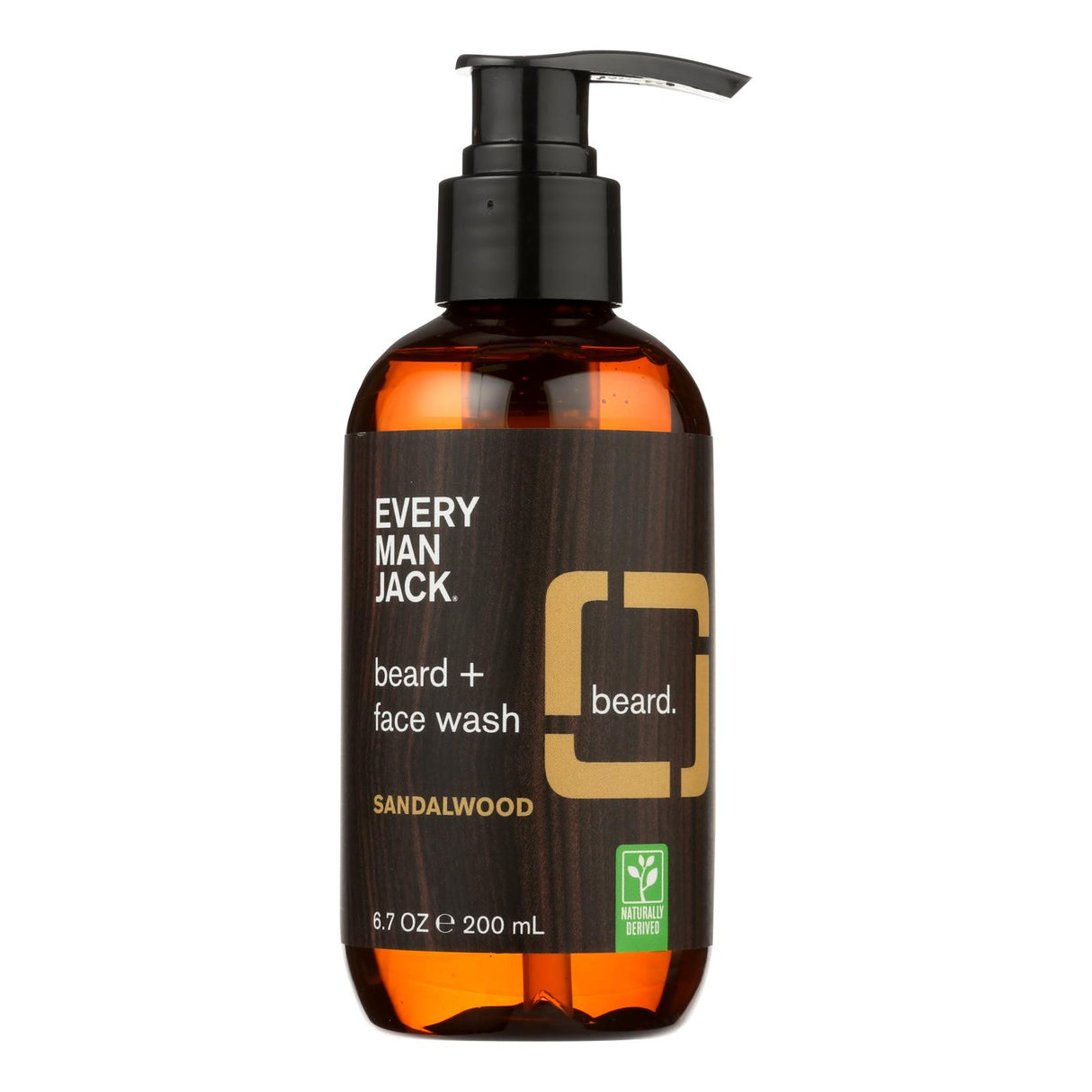 Every Man Jack Sandalwood Beard & Body Wash - 6.7 Oz - Cozy Farm